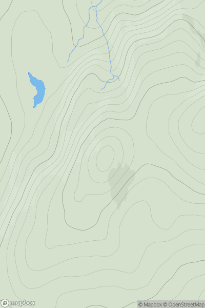 Thumbnail image for Beinn a' Charnain [Lewis and Nearby Islands] [NB208186] showing contour plot for surrounding peak